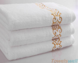 Embroidered Bath Towels